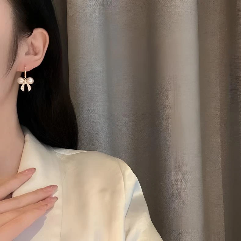 铜合金耳饰 气质轻奢时尚百搭个性精致小众耳饰KH4026