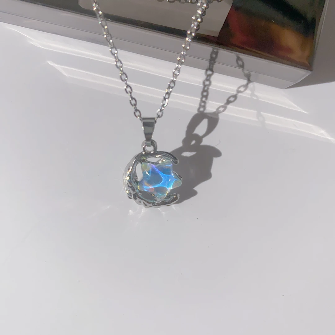 钛钢项链 气质轻奢时尚百搭个性精致简约小众项链XH5034