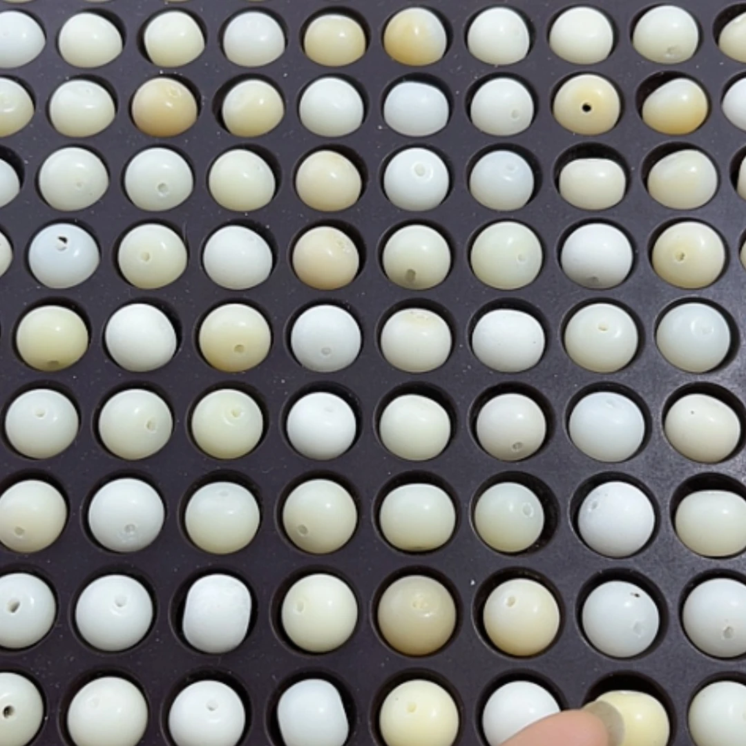 【闪购商品】白玉菩提吊坠瑕疵10x11白玉苹果100卡牌宠100