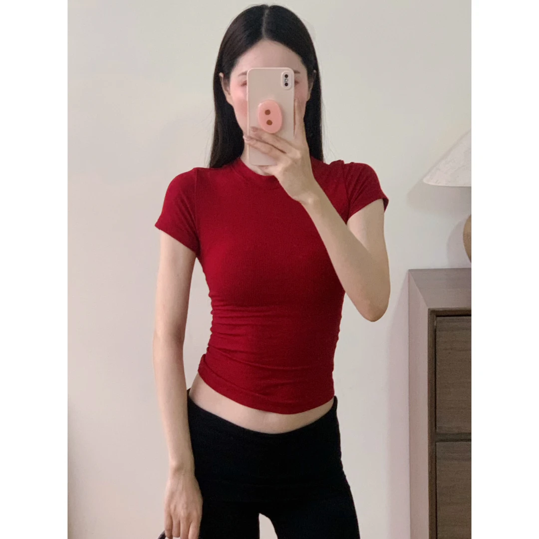 AWY（9awyvi402#）卡戴珊同款辣妹T恤 9-48