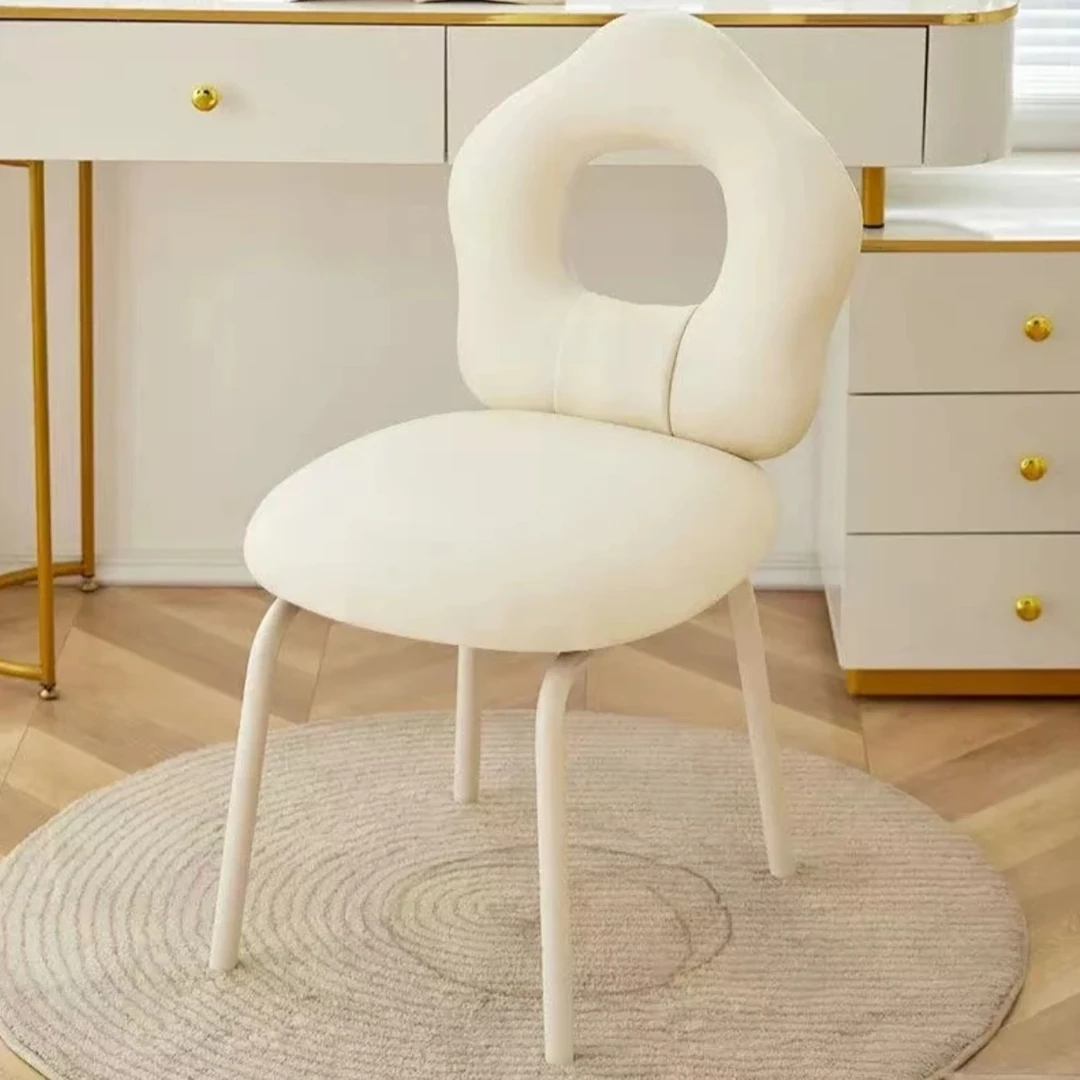 梦乐愉妆台化妆凳网红欧式奶油风款简约时尚款女生化妆凳