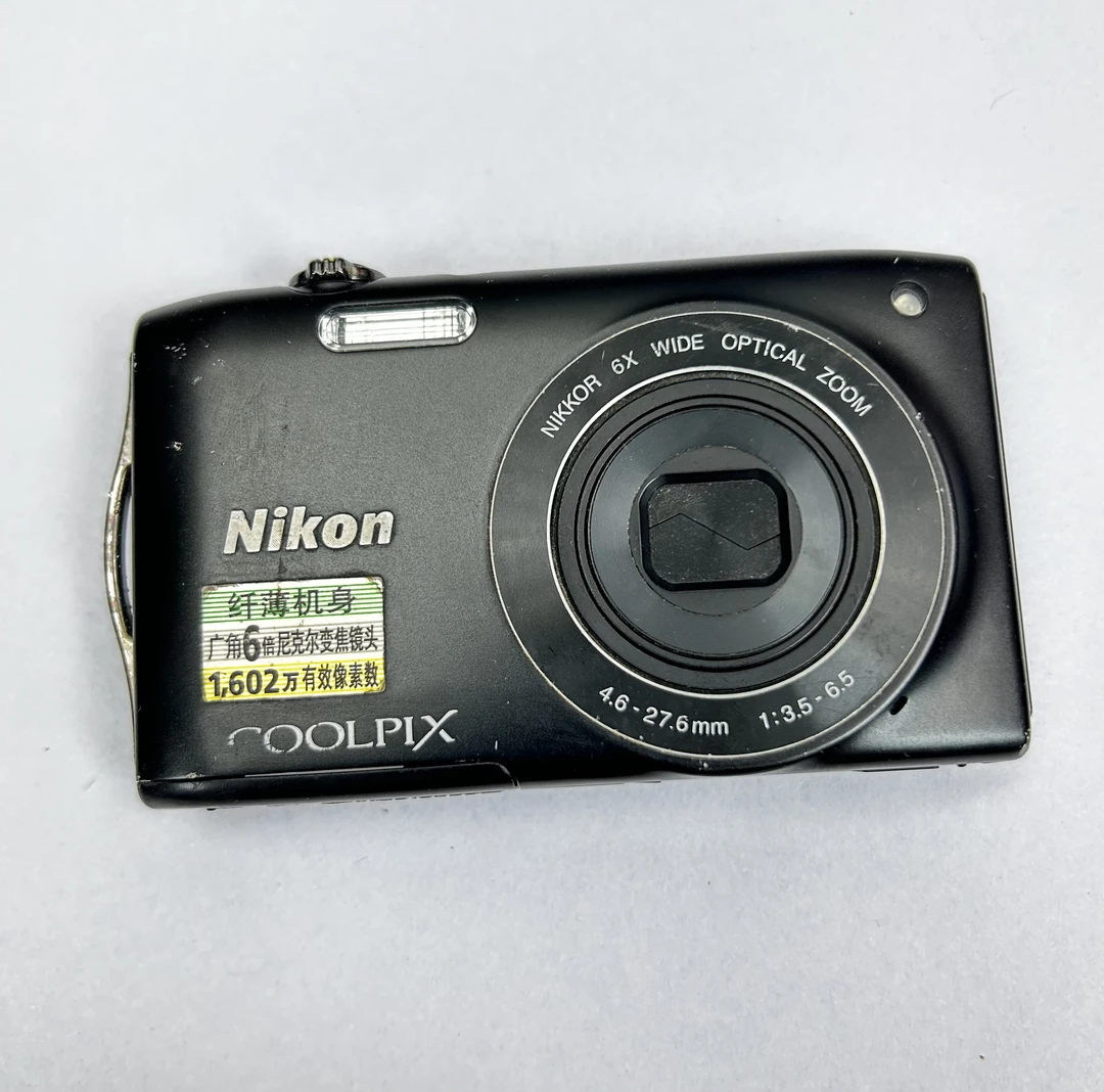 9新 Nikon/尼康 S3200 6倍光变1602w像素 氛围感出片（no退no换）