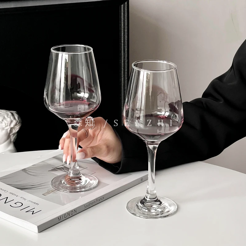 微醺红酒杯家用透明玻璃高脚杯创意爆款2025最新款香槟杯子