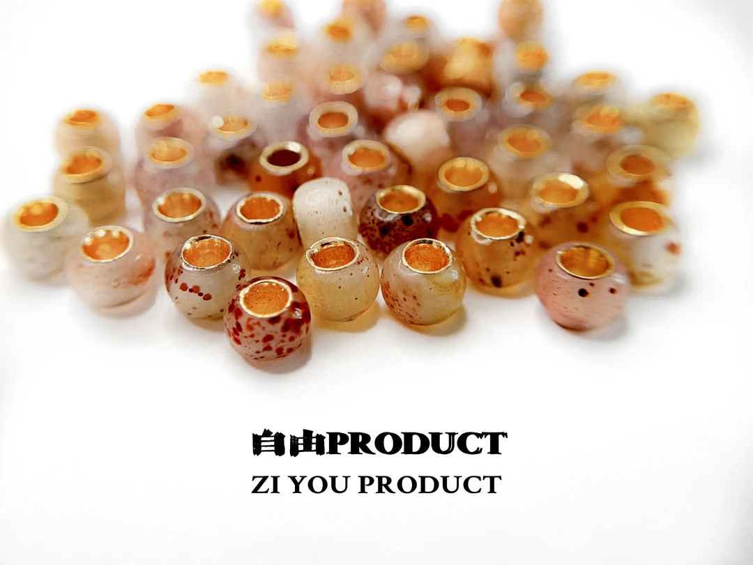 自由出品5mm玛瑙金线束 多样性发其一