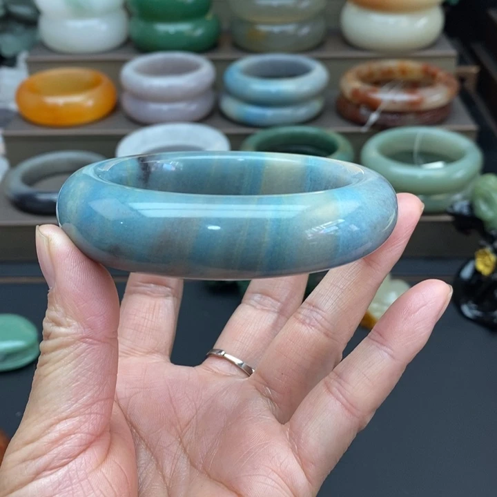 石英质玉手链未镶嵌夕*