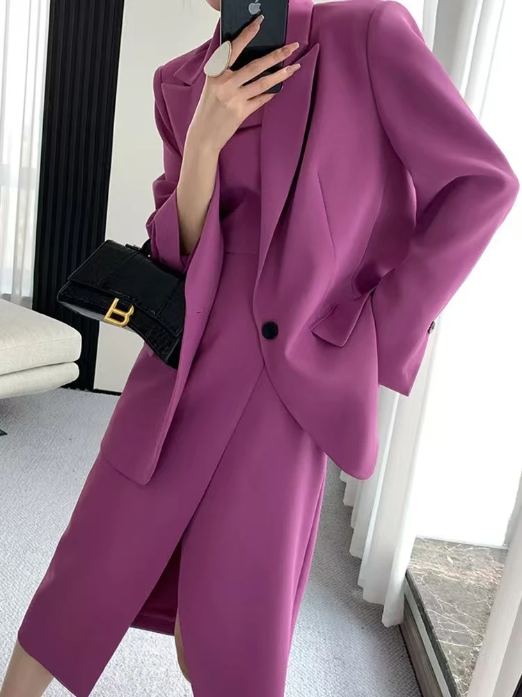 【沐子女装】K3-1263紫睡绒套