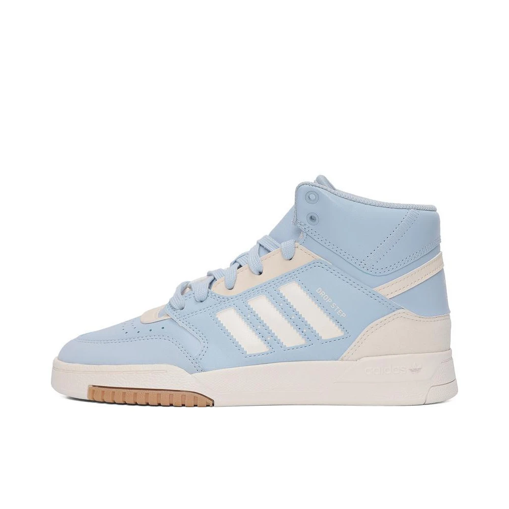 adidas阿迪三叶草新款男女大童童鞋DROP STEP高帮运动板鞋IF2719