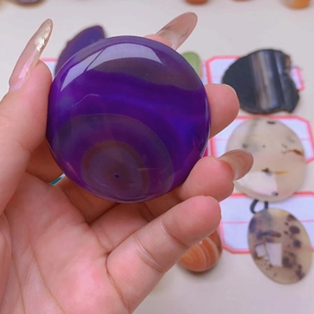 【闪购商品】玛瑙/玉髓挂件未镶嵌莞***咩