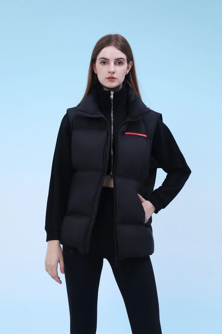 【红标系列】杭州广场店！高充绒情侣款鹅绒马甲MT99005