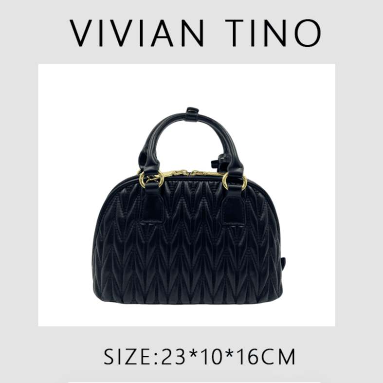 2024年新款轻奢百搭手提包斜挎单肩包 CM-001 黑色