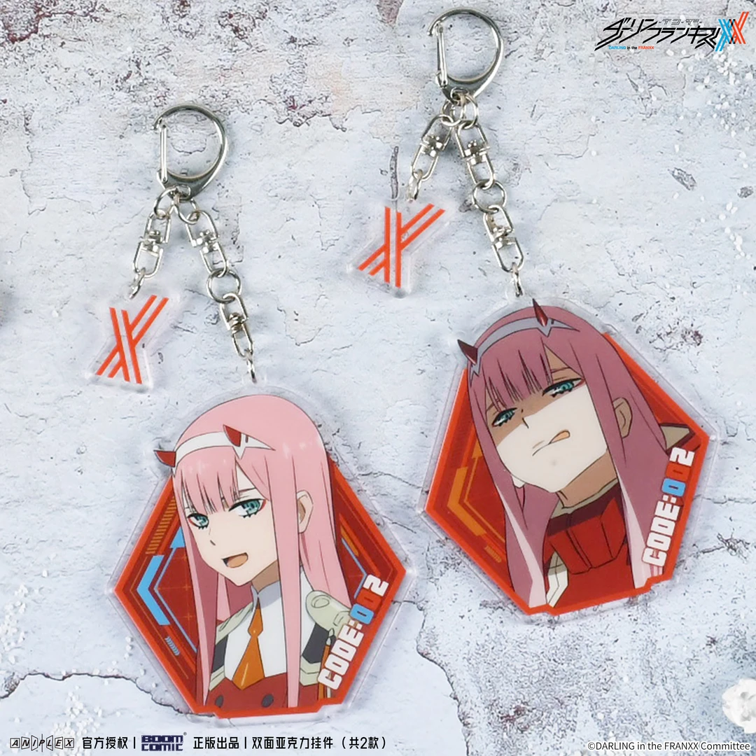 暴蒙正版DARLING in the FRANXX 国家队双面亚克力挂件02官谷周边