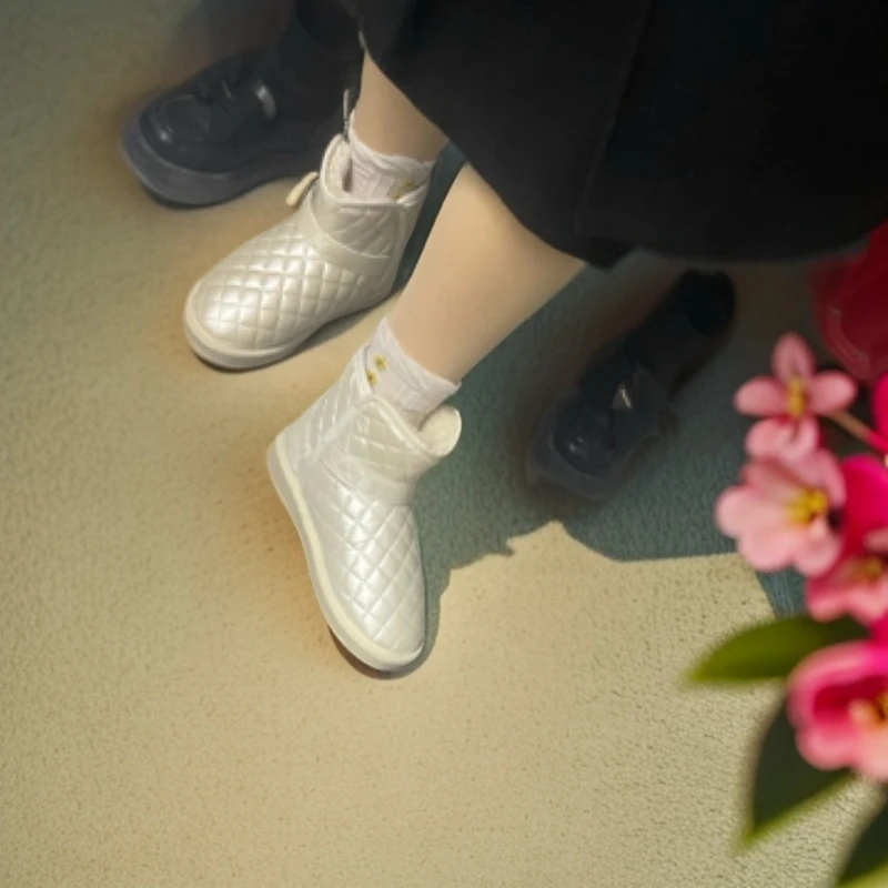 2025冬季必备雪地靴女靴保暖防滑软底耐磨雨伞布防水时尚百搭款