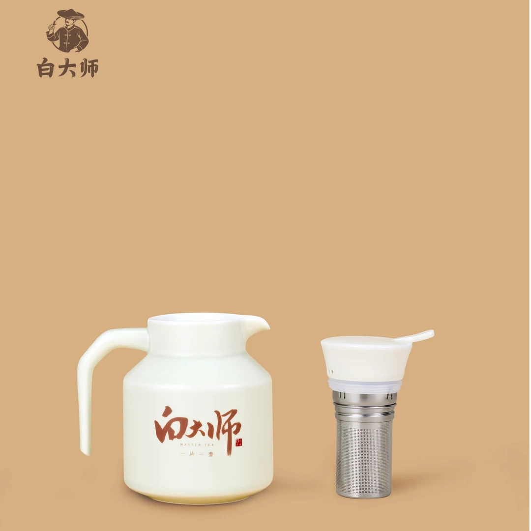 白大师陶瓷闷茶壶（500ml）