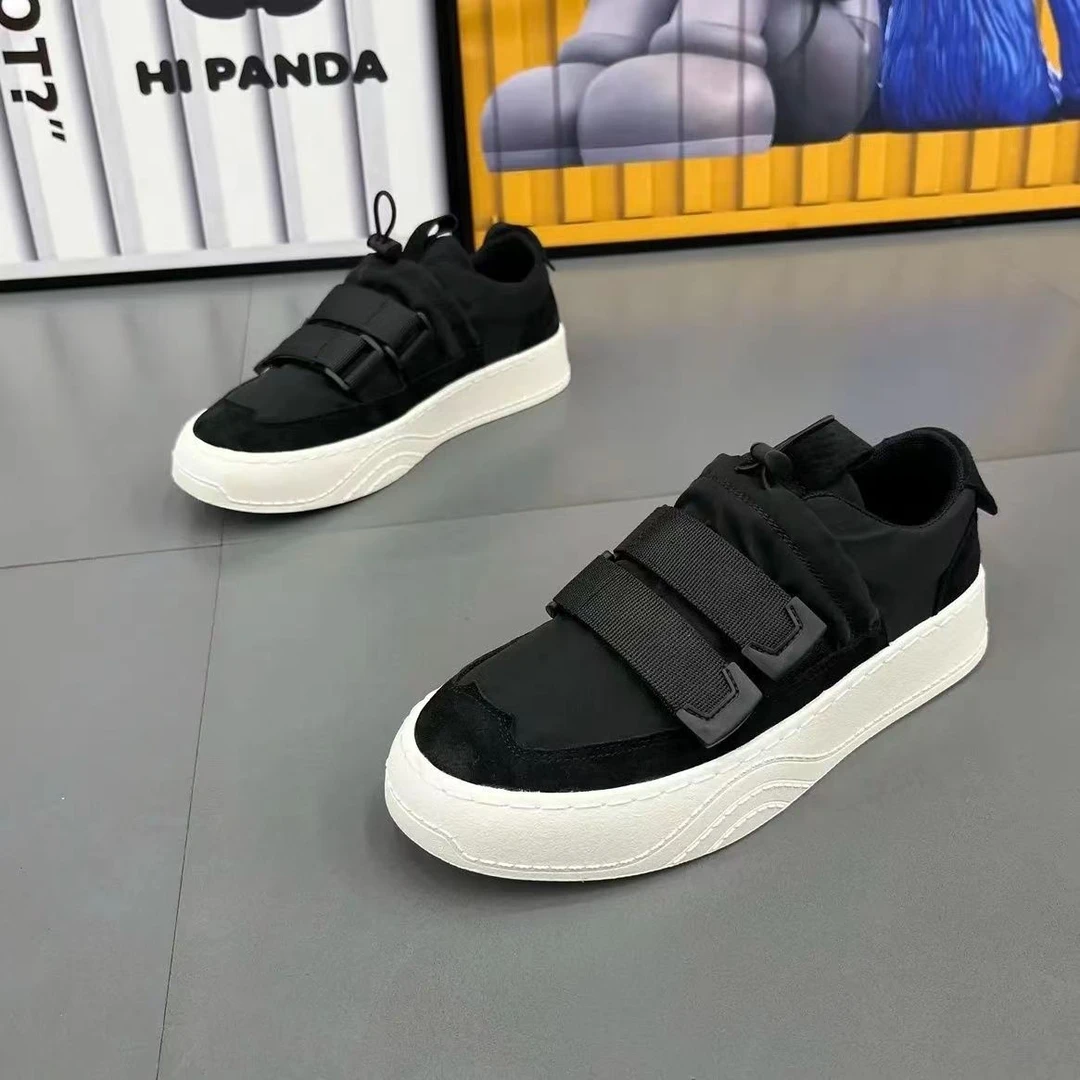 【小扬哥推荐】2023夏季新款男鞋男士板鞋时尚休闲百搭透气魔术贴