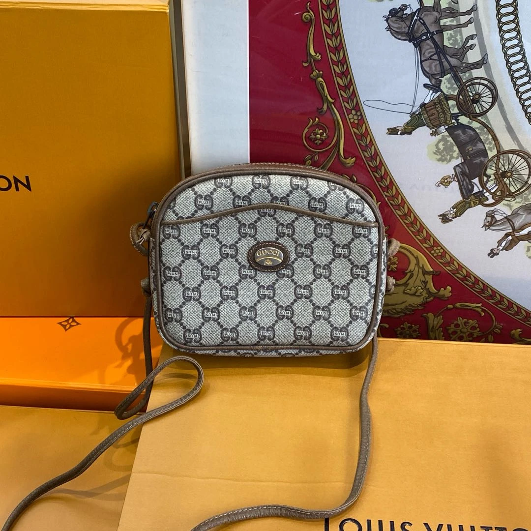 95新 GUCCI/古驰 大有/gucci元宝单肩包/H01827