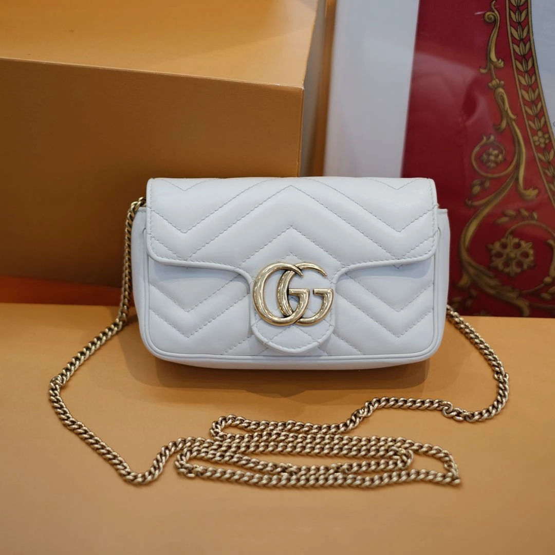 95新 GUCCI/古驰 大有/马蒙迷你单肩包/NK0504