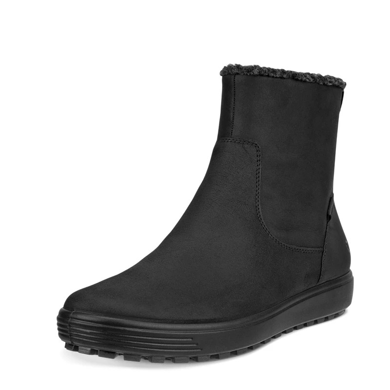 女靴24秋冬防水保暖舒适时尚百搭加绒短靴雪地靴 450753