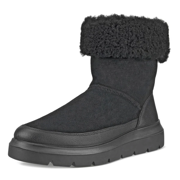 Ecco/爱步女雪地靴 冬季新款保暖舒适羊毛女靴216263