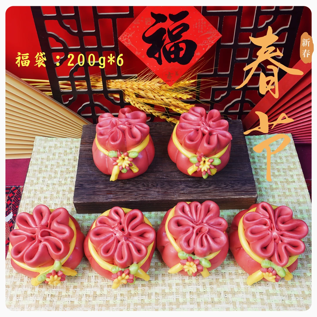 壹品麦礼福临门胶东花饽饽花馍