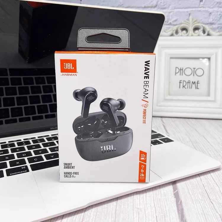 99新 JBL WAVE BEAM真无线蓝牙耳机 可连接APP 官方质保一