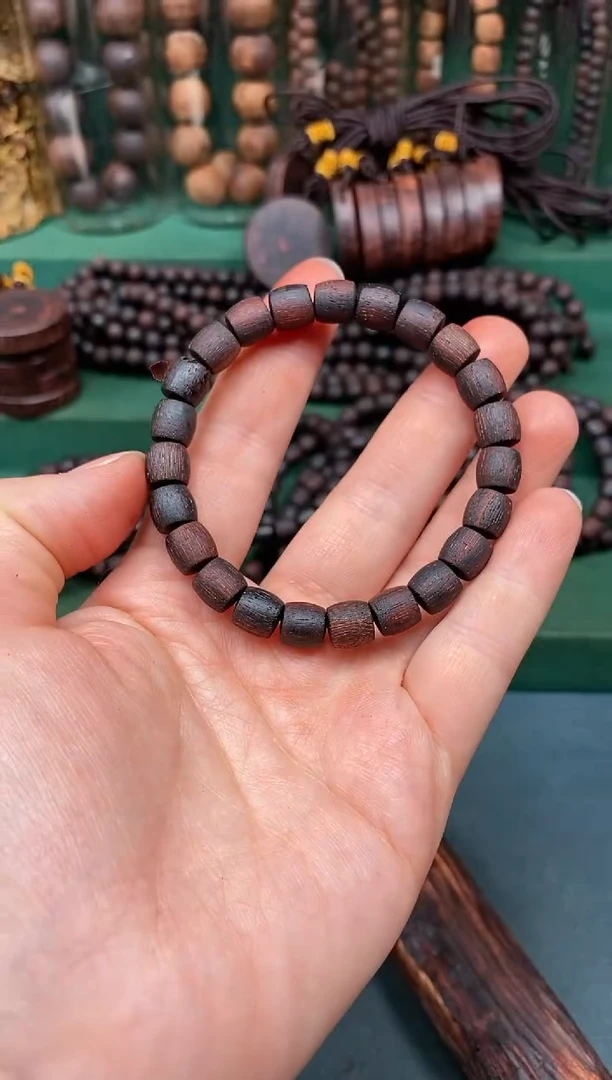 【闪购商品】降真香8x8桶珠黄油糖结软油