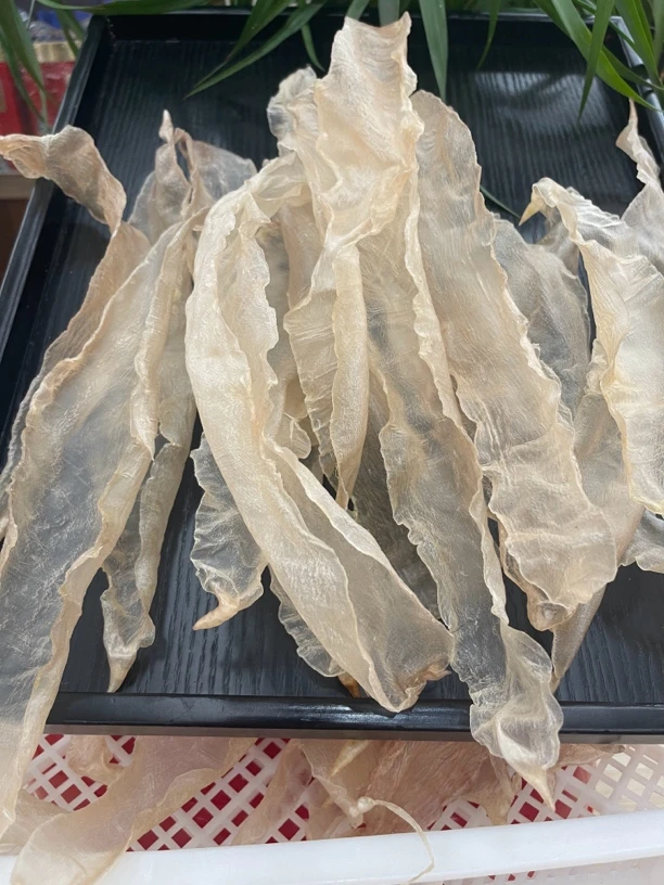本港野生海钓鳗鱼胶开片36头，肉质细腻通透，胶质满满。纯手工洗晒