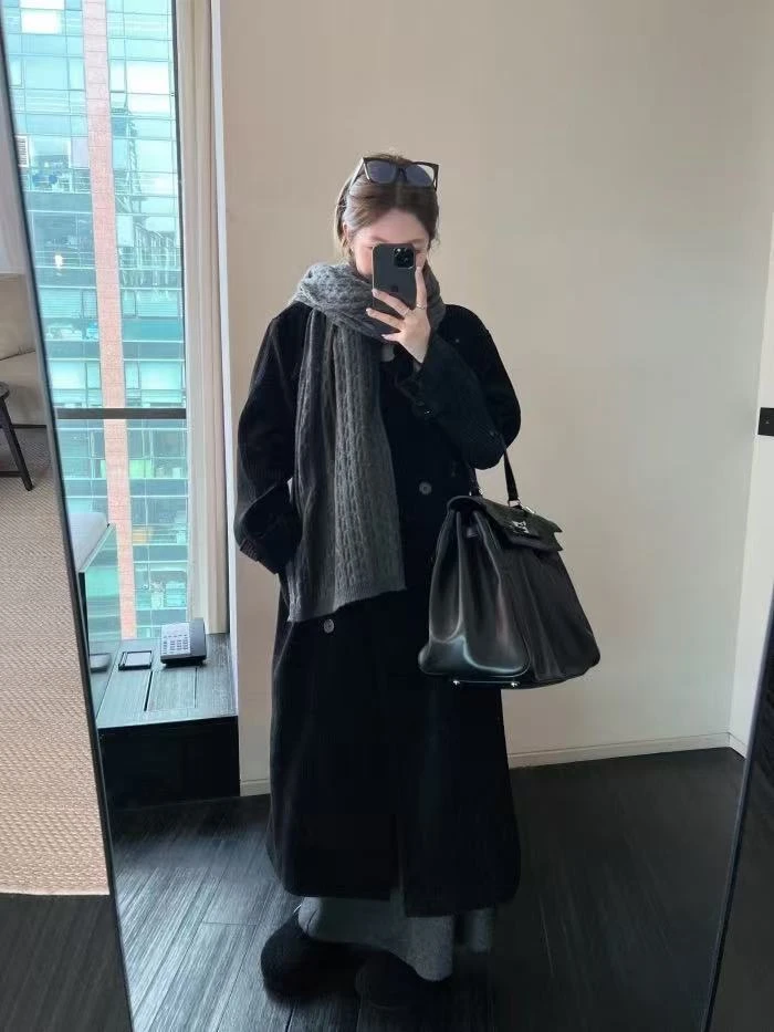 衣姐家100%羊毛麻花围巾2024冬季新款保暖围脖YZ-24840