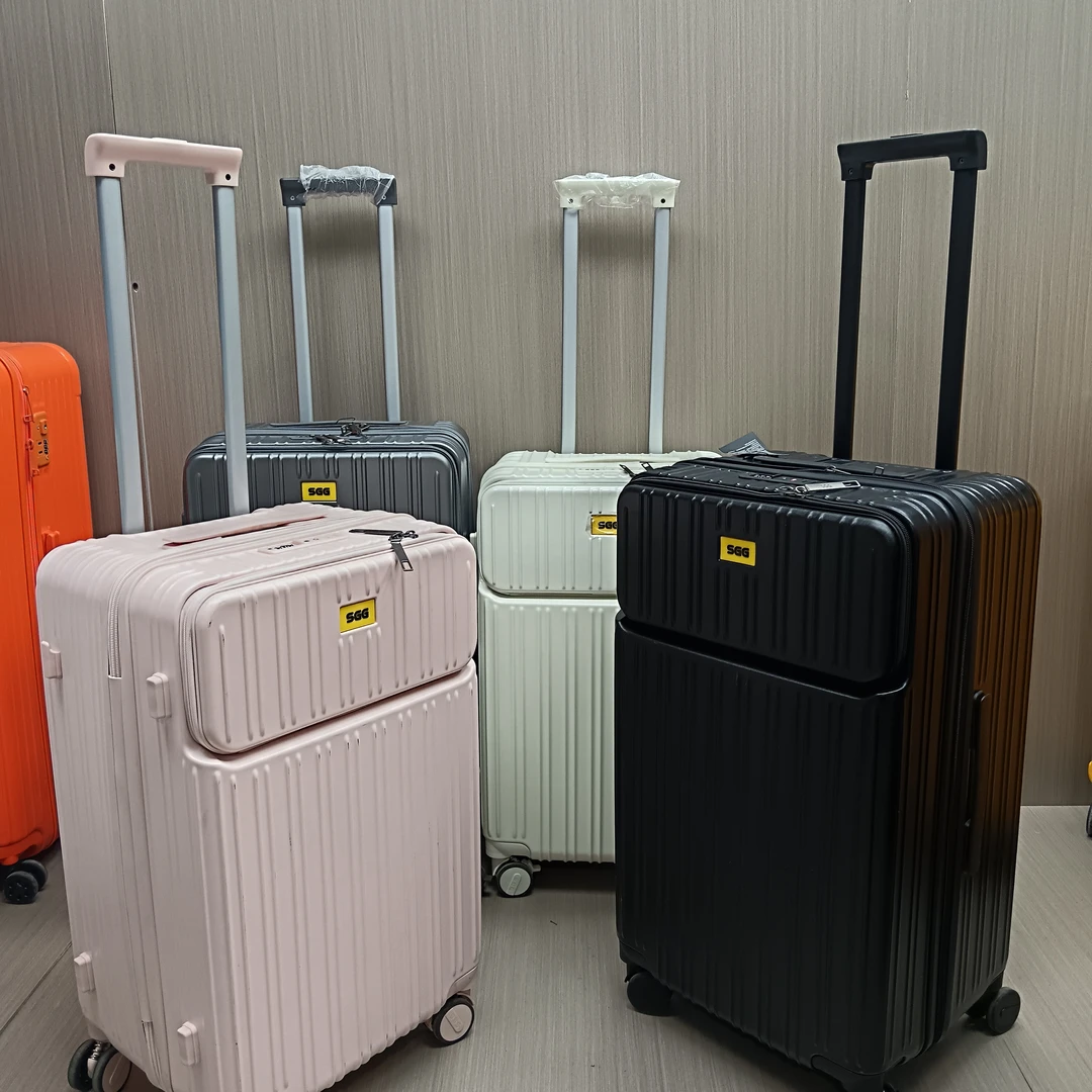 微瑕疵网红行李箱大容量登机前开口五轮旅行箱学生2024行李箱