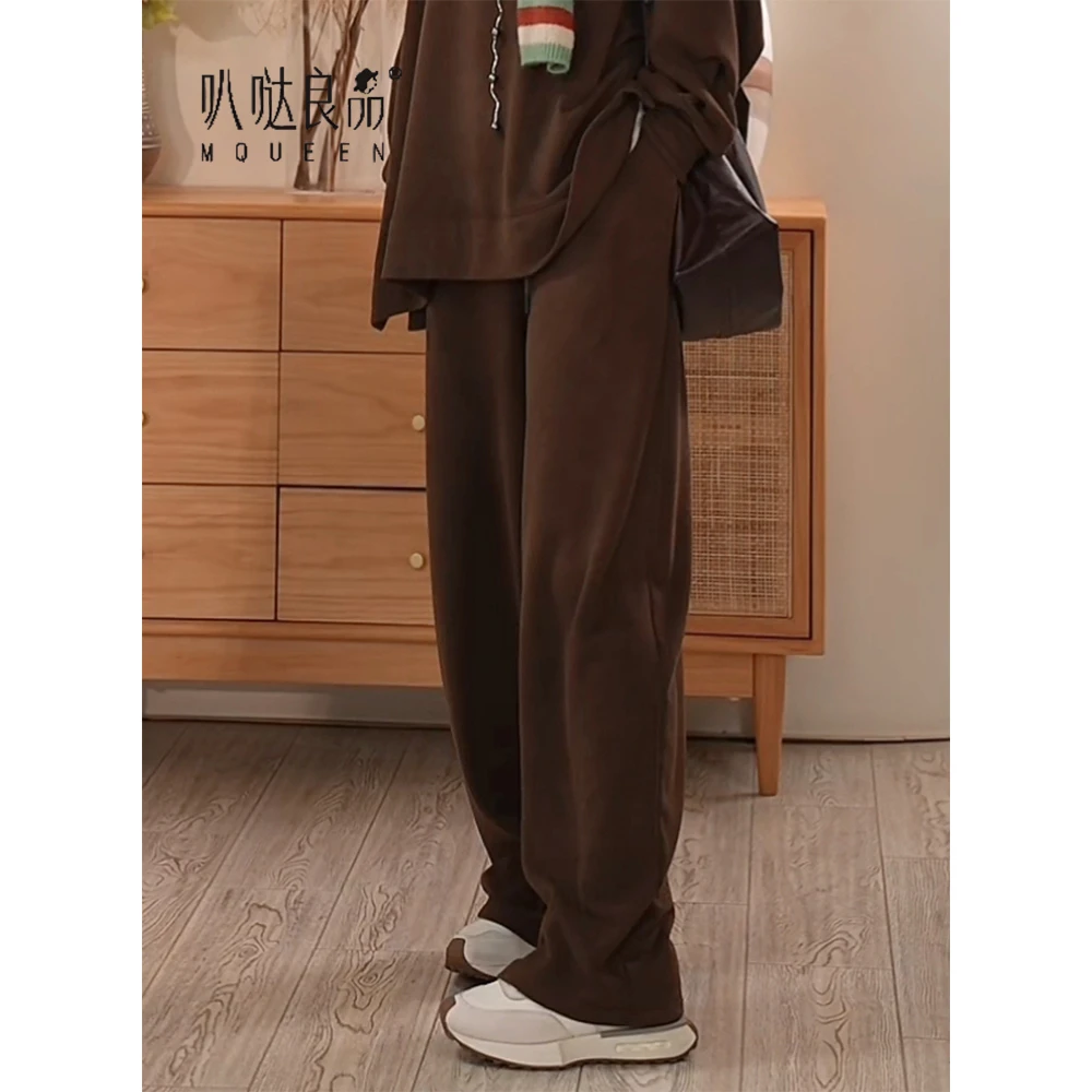 【叭哒不惑】本我 时尚休闲通勤百搭复古运动裤女秋裤子