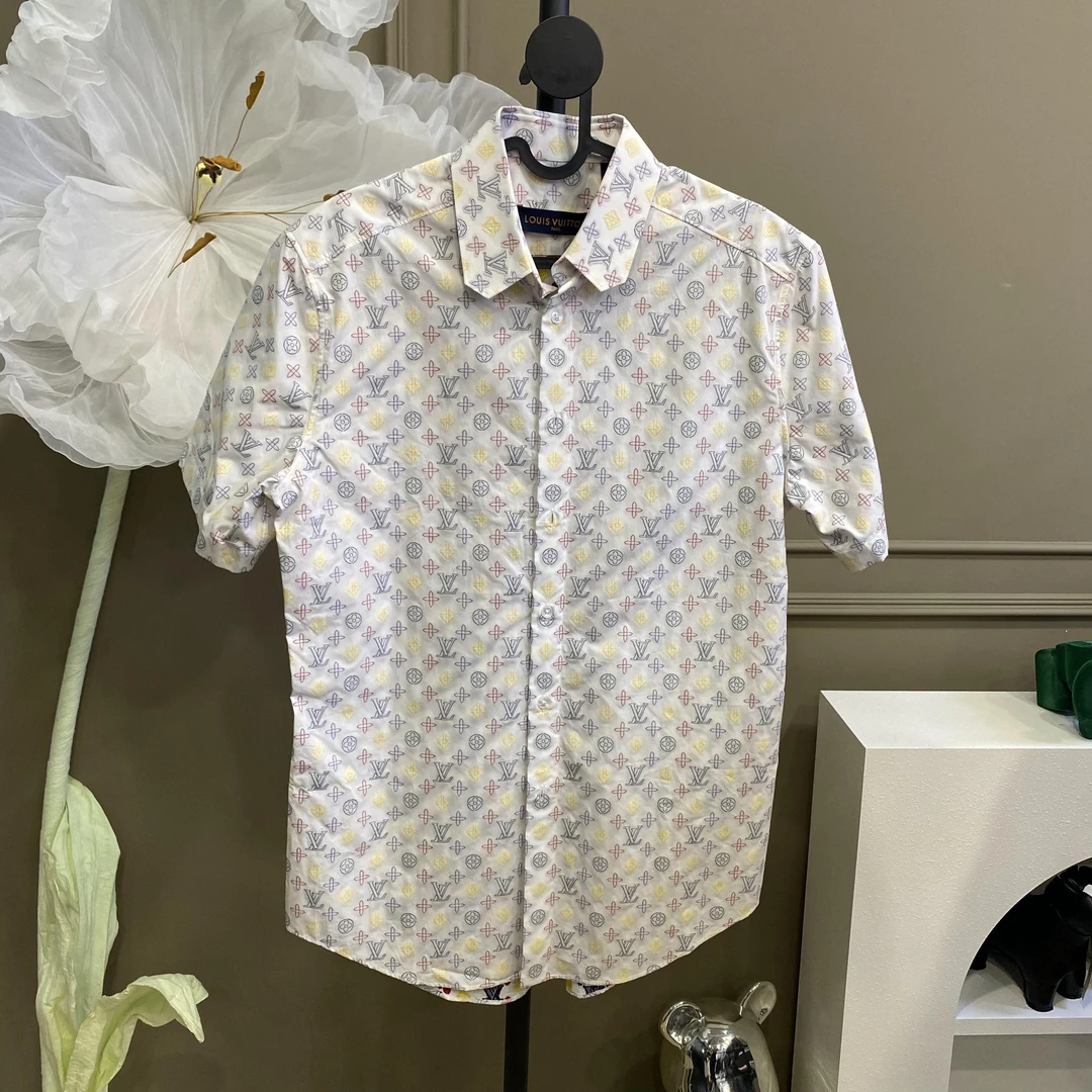 95新 LouisVuitton/路易威登 潮服/lv路易威登S码衬衫/01730023