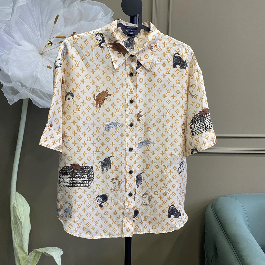 95新 LouisVuitton/路易威登 潮服/lv路易威登/36码衬衫/70290431