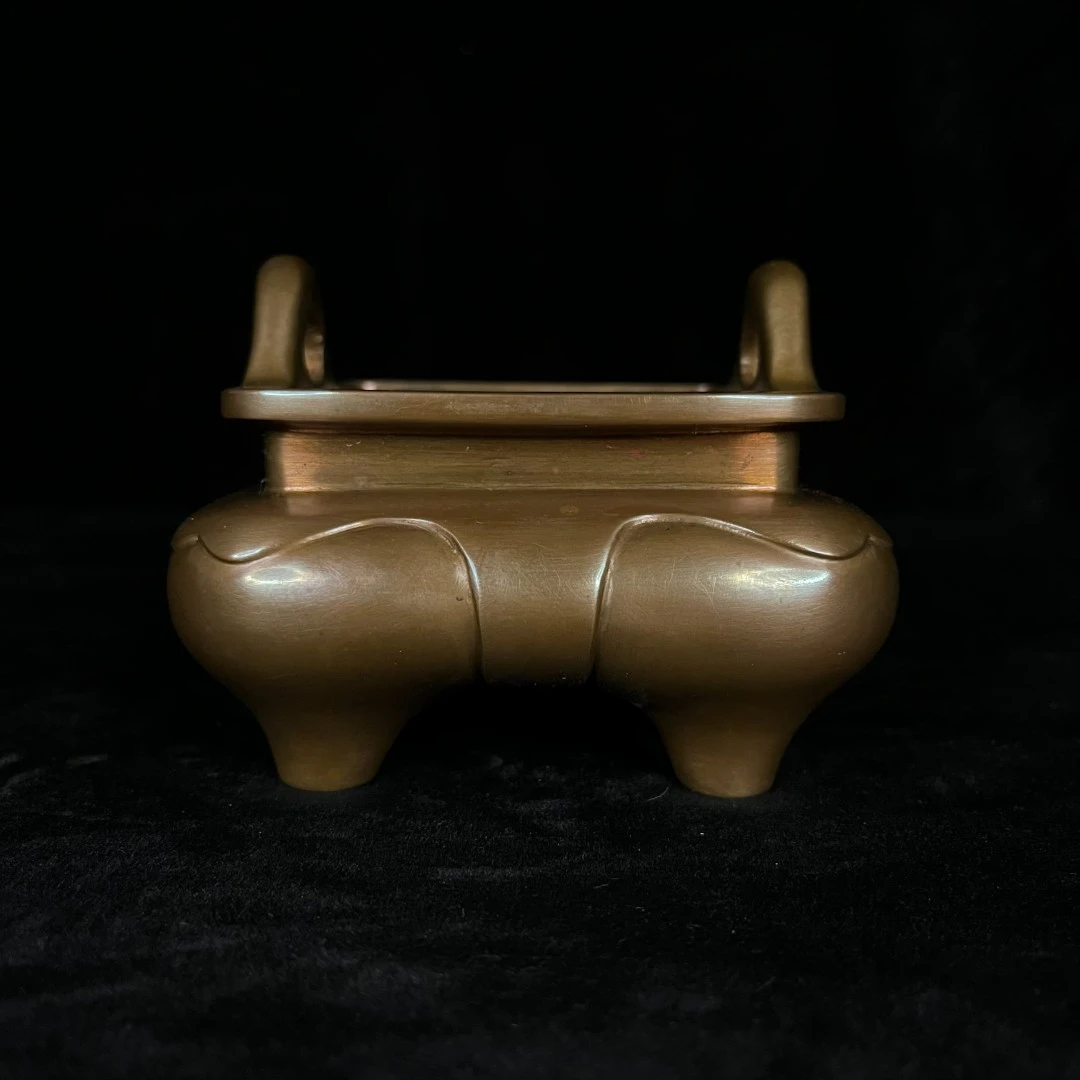 孙中庆制炉 花边冲耳炉