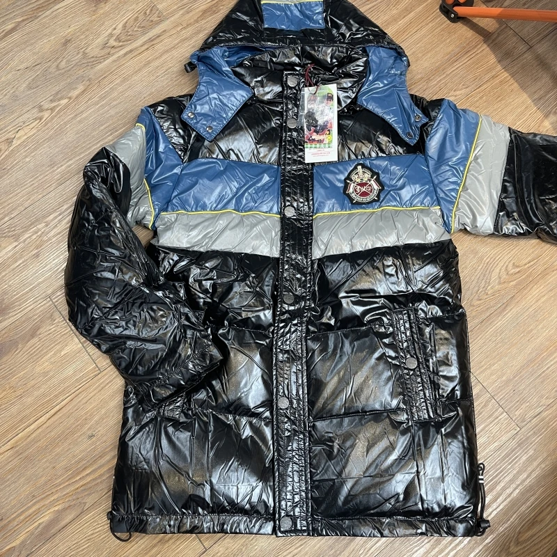 062商场撤柜库存全新千仞岗品牌儿童成人微瑕羽绒服长款羽绒棉服