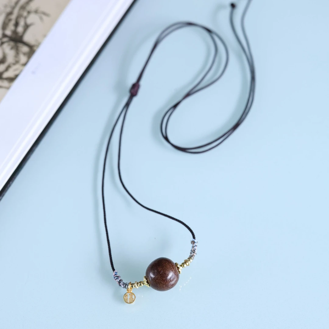 非遗合香-「通天延寿防恶方」1.8锁骨链  古法炮制 草本植物制作