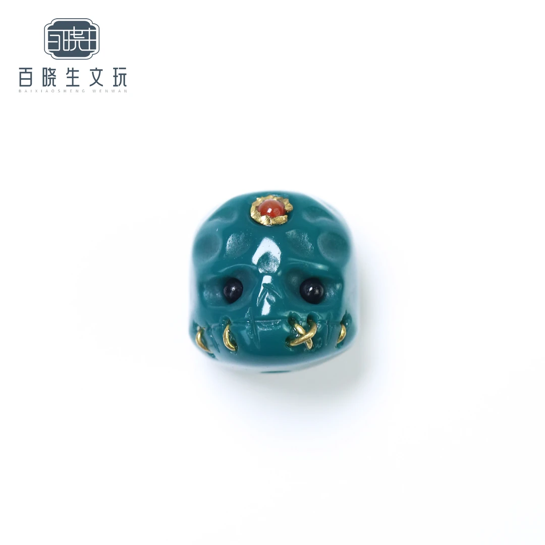 合金陶瓷手链 单颗 呆呆(13*12mm)满镶嵌 琉璃 呆呆