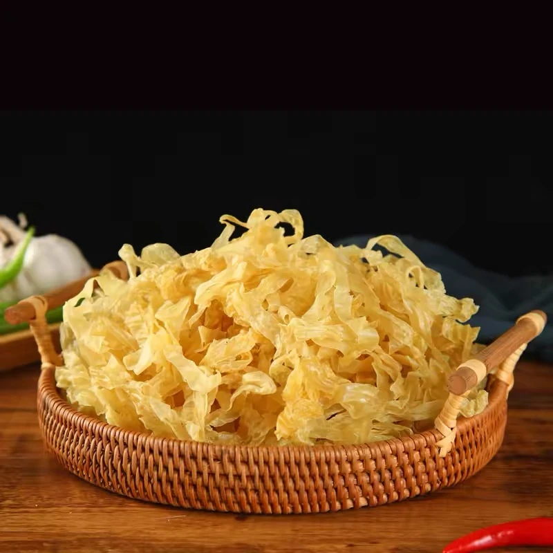 山东豆皮无盐粒豆皮丝干货油豆皮腐竹油皮蛋白肉豆制品{火锅必备}