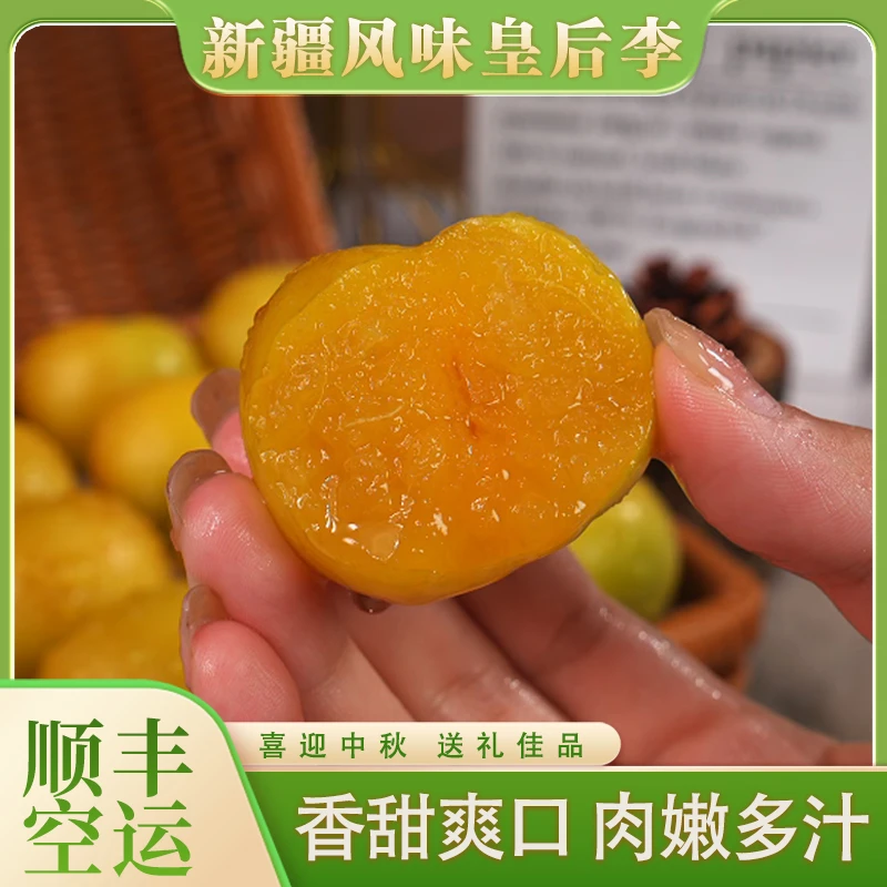 【中秋献礼】新疆风味皇后李新鲜应季水果香甜多汁产地直发2.4斤起