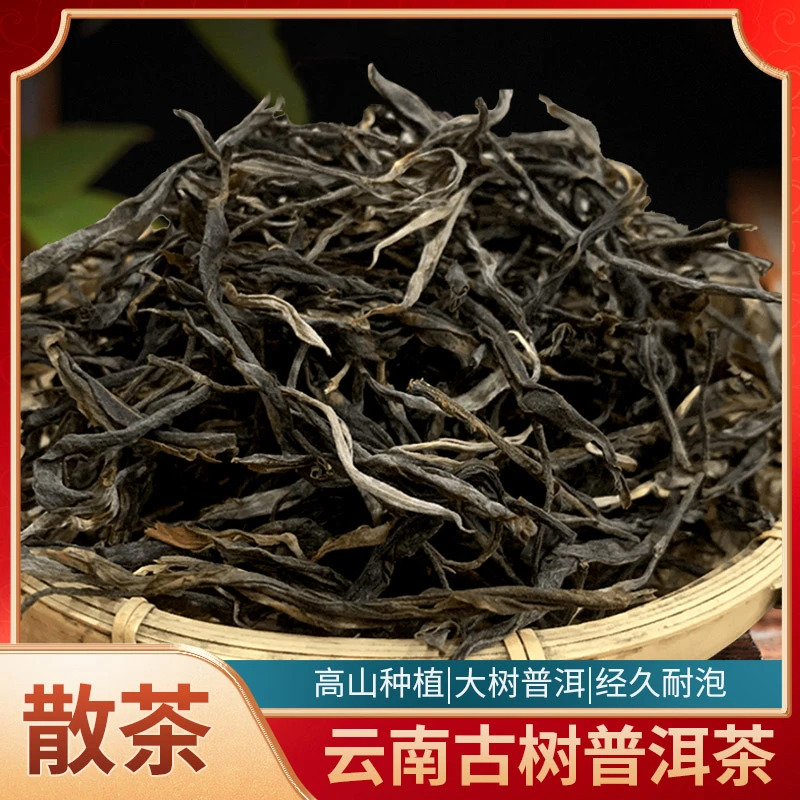 新店推广2023年云南普洱茶生散茶古树茶云南100g
