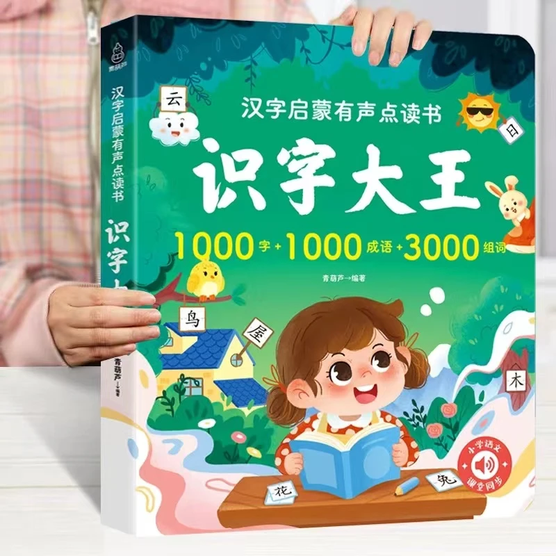 【品质优选】（组合更实惠）汉字启蒙有声书识字大王（充电款）