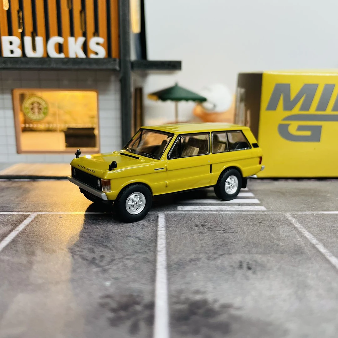MINIGT 1:64 路虎1971 495号金色 合金汽车模型