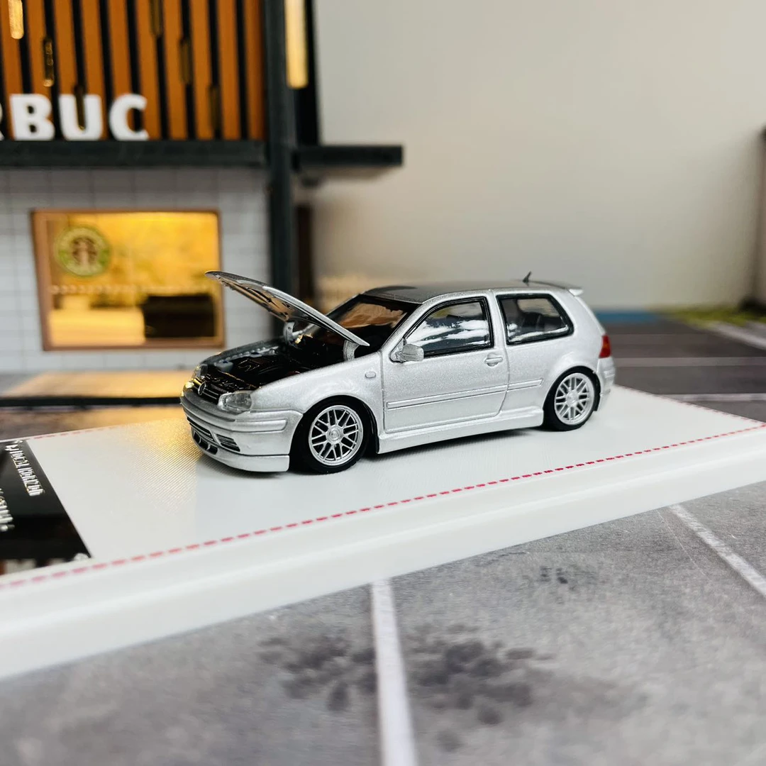 FH 1:64 大众高尔夫MK4 银色 合金汽车模型