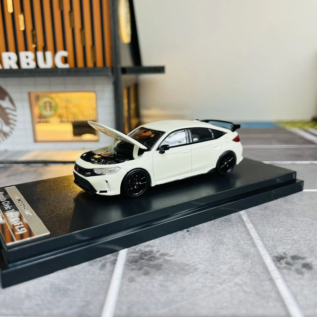 MH 1:64本田思域 Type R FL5白色 合金汽车模型
