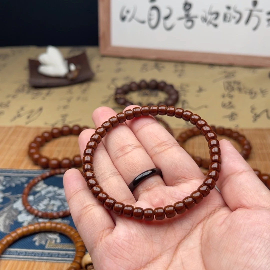 紫金鼠手串所***成纯肉小老型6