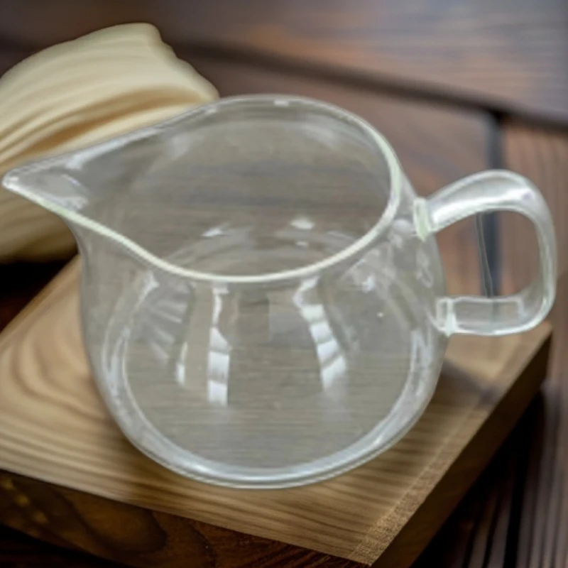 高硼硅公道杯两个颜色15号