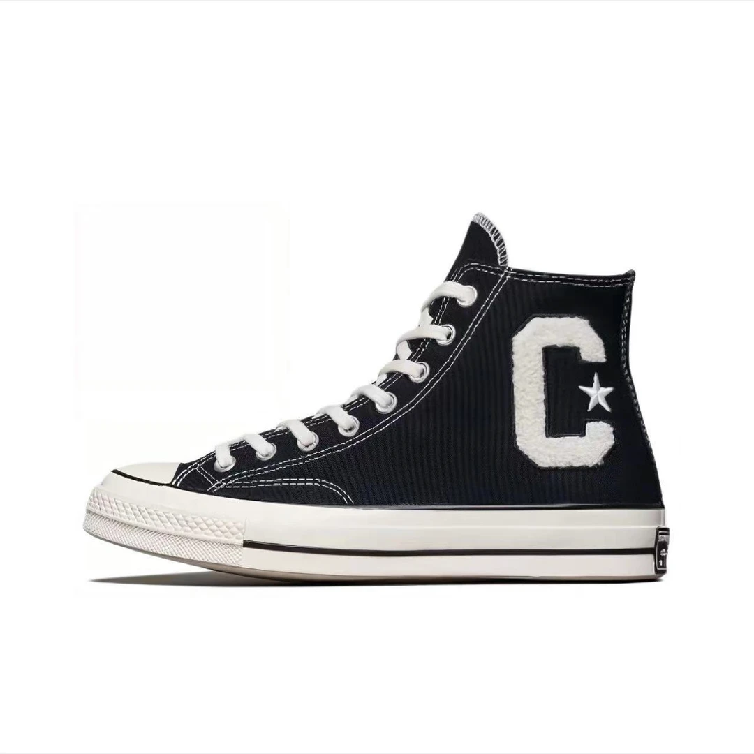 Converse/匡威323  chuck taylor all star  高帮帆布鞋 黑色无盒