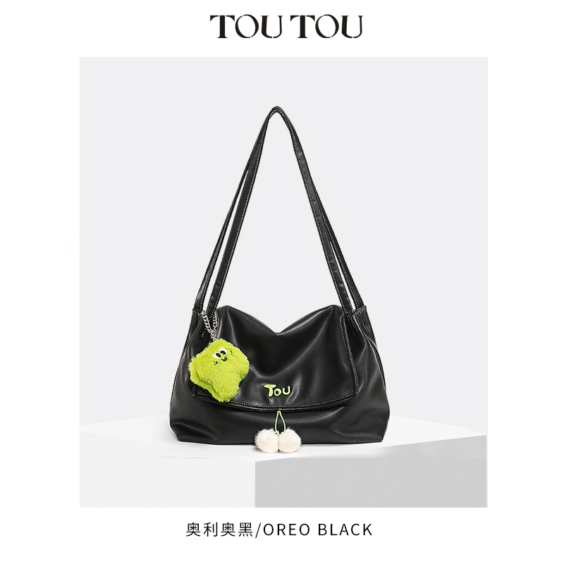 TOUTOU2023小众设计秋冬大容量腋下托特包百搭日常通勤大包40167T