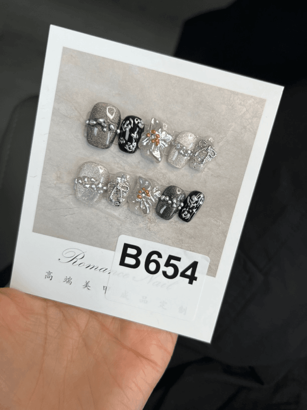 B654.纯手工穿戴甲