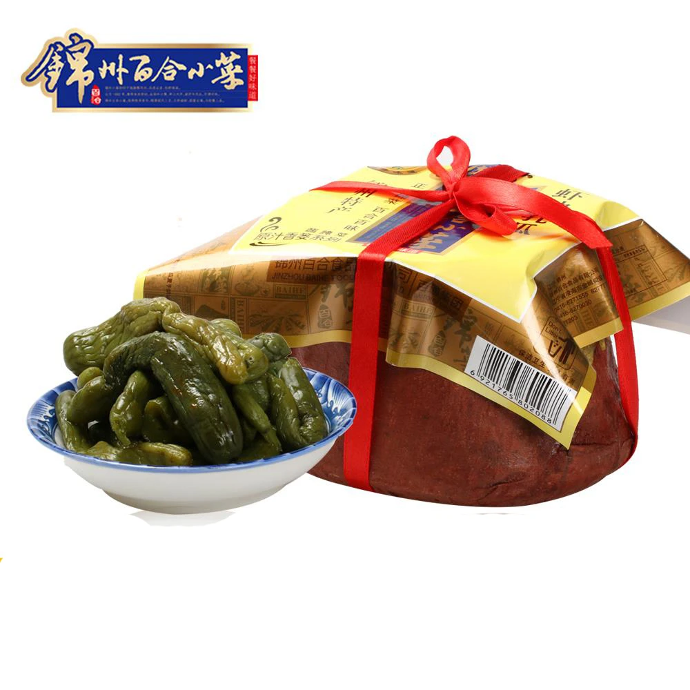 东北特产锦州百合小菜牌虾油乳瓜篓咸菜装正宗传统爽口脆嫩黄瓜