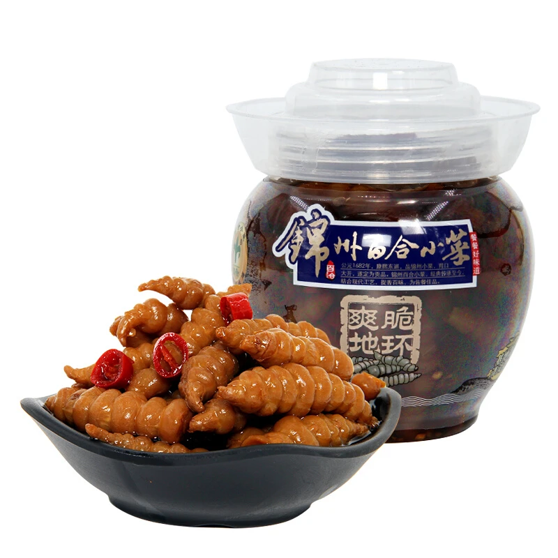 东北特产锦州百合小菜牌爽脆地环坛咸菜装正宗传统爽口脆嫩即食