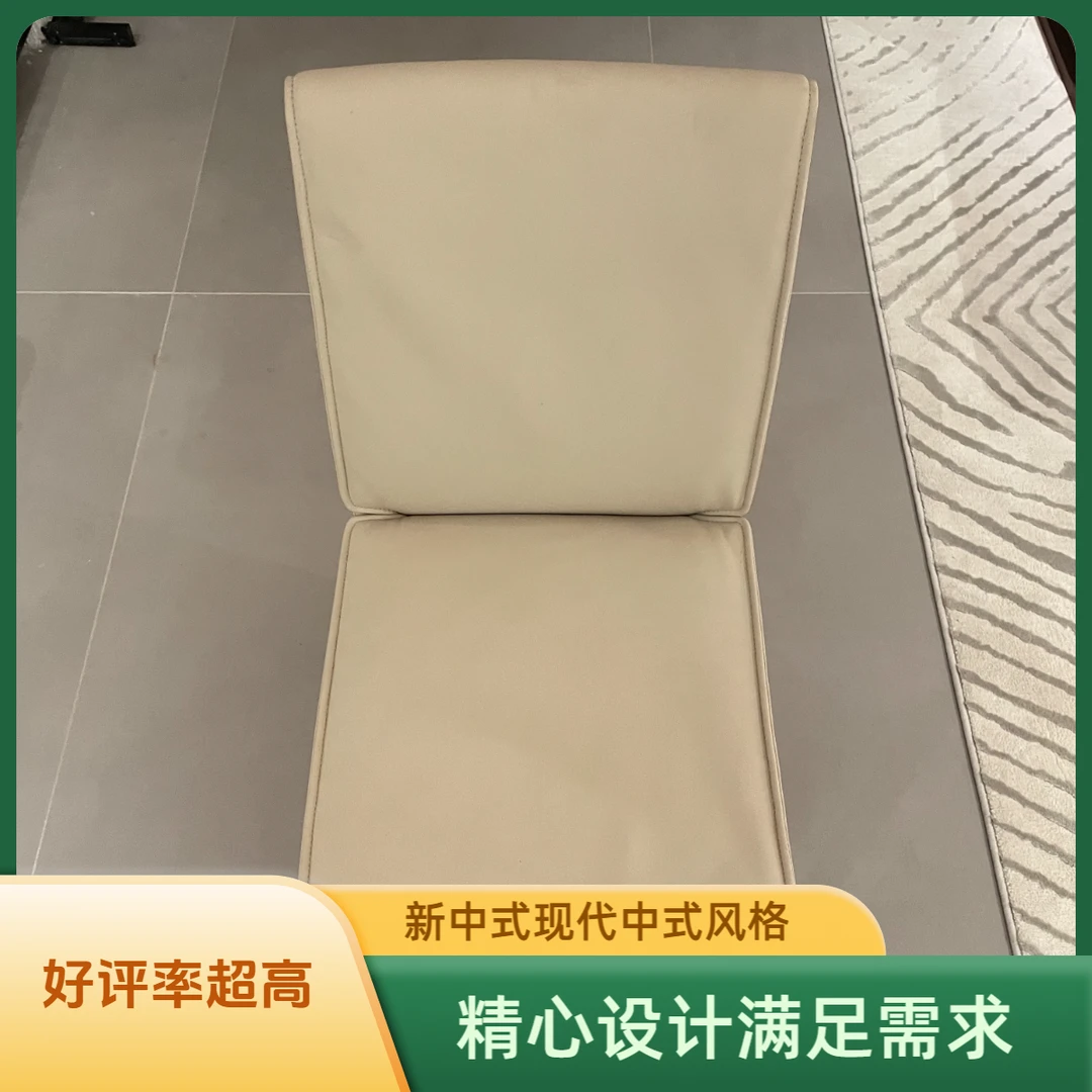 S2F15餐椅 尺寸：470*600*890  乌金木实木新中式现代中式轻奢简约